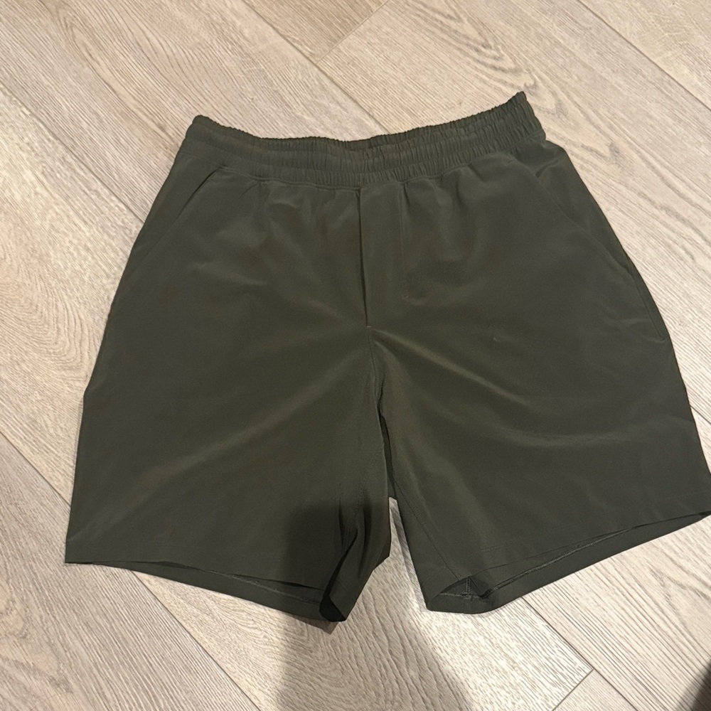 Men’s Lululemon Olive Green Athletic Shorts